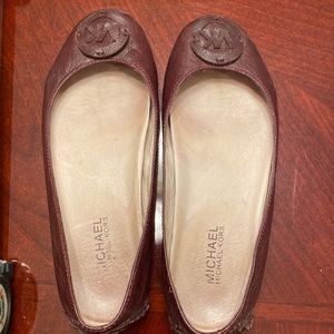 Michael Kors  flats- you could put a new insole in them ?? Outside is ok